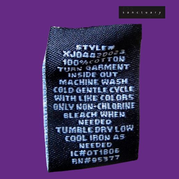 SANCTUARY NEW Skater RIP STOP CAMO Backtail Jacket M - Picture 10 of 11